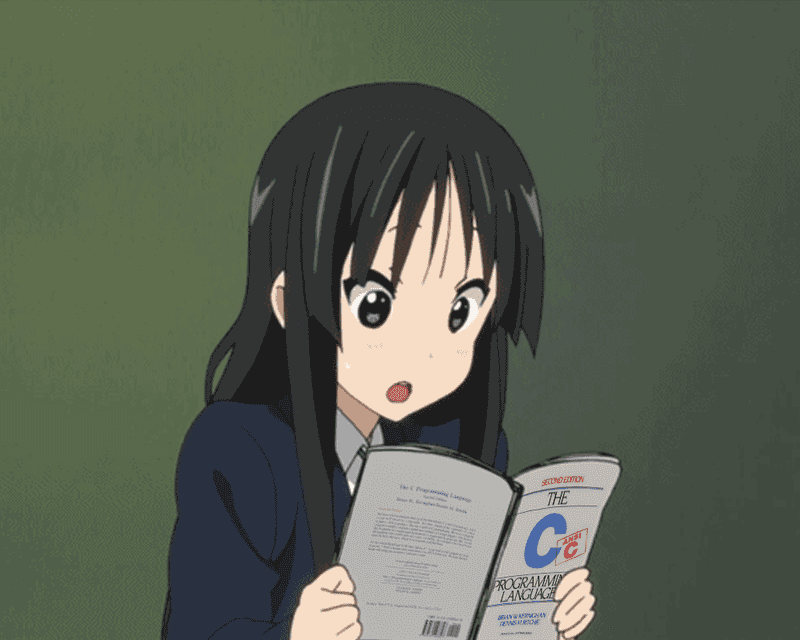 anime girl reading book – Beneath the Tangles