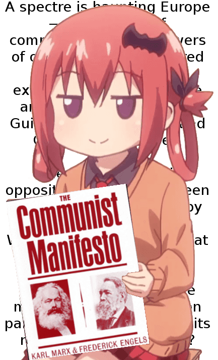 Kurumizawa_Satanichia_holding_Communist_Manifesto_by_Marx